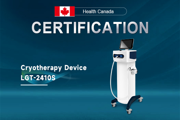 L'appareil de cryothérapie localisée de pointe LGT-2410S a reçu l'approbation de Santé Canada